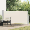 Tenda da Sole Laterale Retrattile 140 x 300 cm Crema