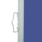 Tenda da Sole Laterale Retrattile 140 x 300 cm Blu