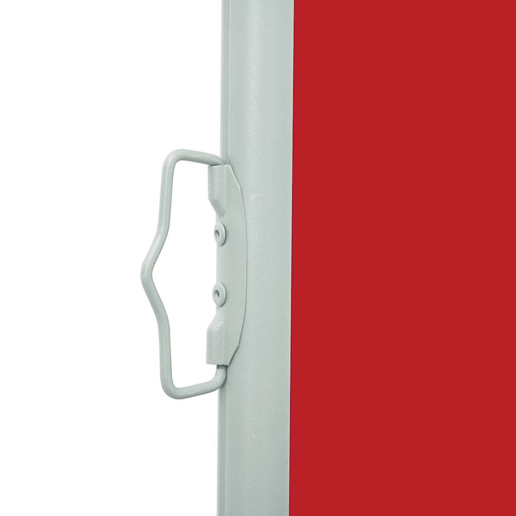 Tenda da Sole Laterale Retrattile 140 x 300 cm Rossa