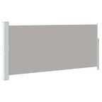 Tenda da Sole Laterale Retrattile 140 x 300 cm Grigia
