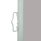 Tenda da Sole Laterale Retrattile 140 x 300 cm Grigia