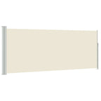 Tenda da Sole Laterale Retrattile 120 x 300 cm Crema
