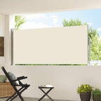 Tenda da Sole Laterale Retrattile 120 x 300 cm Crema