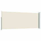 Tenda da Sole Laterale Retrattile 120 x 300 cm Crema