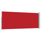 Tenda da Sole Laterale Retrattile 120 x 300 cm Rossa