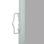 Tenda da Sole Laterale Retrattile 120 x 300 cm Grigia