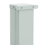 Tenda da Sole Laterale Retrattile 120 x 300 cm Grigia