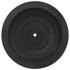 Base per Parasole Rotonda in Poliresina 10 kg Nera