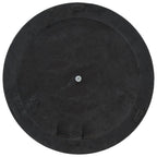 Base per Parasole Rotonda in Poliresina 19 kg Nera