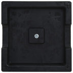 Base per Parasole Quadrata in Poliresina 8 kg Nera