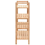 Scarpiera in Legno Massello di Noce 69x26x81 cm