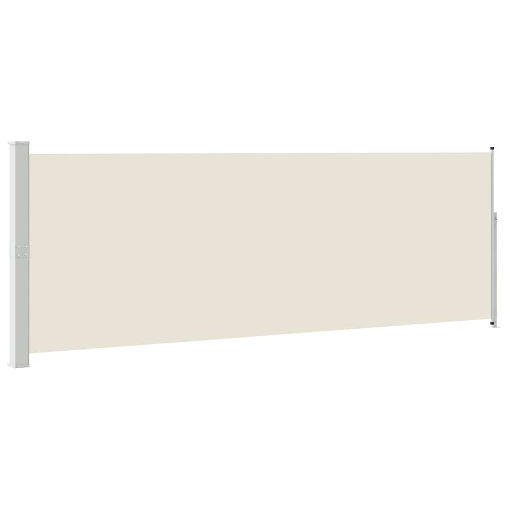 Tenda da Sole Laterale Retrattile 160 x 500 cm Crema