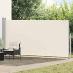 Tenda da Sole Laterale Retrattile 160 x 500 cm Crema