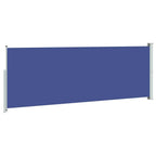 Tenda da Sole Laterale Retrattile 160 x 500 cm Blu