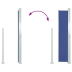 Tenda da Sole Laterale Retrattile 160 x 500 cm Blu