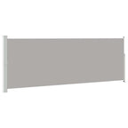 Tenda da Sole Laterale Retrattile 160 x 500 cm Grigia