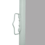 Tenda da Sole Laterale Retrattile 160 x 500 cm Grigia