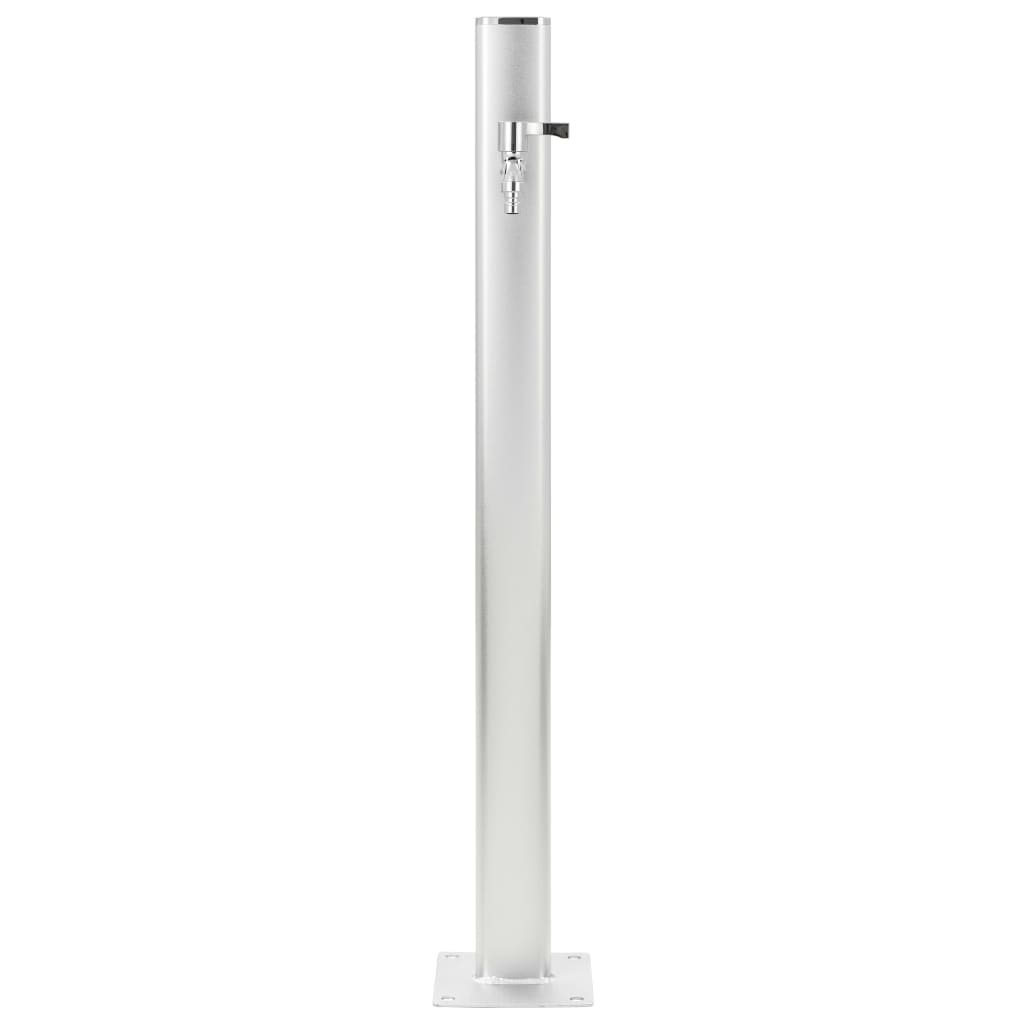 Fontanella a Colonna da Giardino in Allumino 95 cm