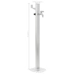 Fontanella a Colonna da Giardino in Allumino 95 cm