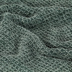 Copriletto in Cotone 160x210 cm Verde Scuro