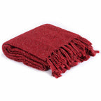 Coperta Borgogna 220 x 250 cm in Poliestere
