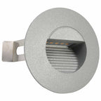 Lampade da Parete da Esterno a LED 6 pz 2 W Argento Rotonde