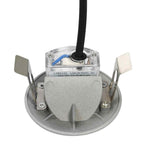 Lampade da Parete da Esterno a LED 6 pz 2 W Argento Rotonde