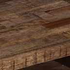 Mobile Porta TV 118x30x40 cm in Legno Massello di Mango