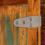 Comodino 50x30x50 cm Legno Massello di Recupero
