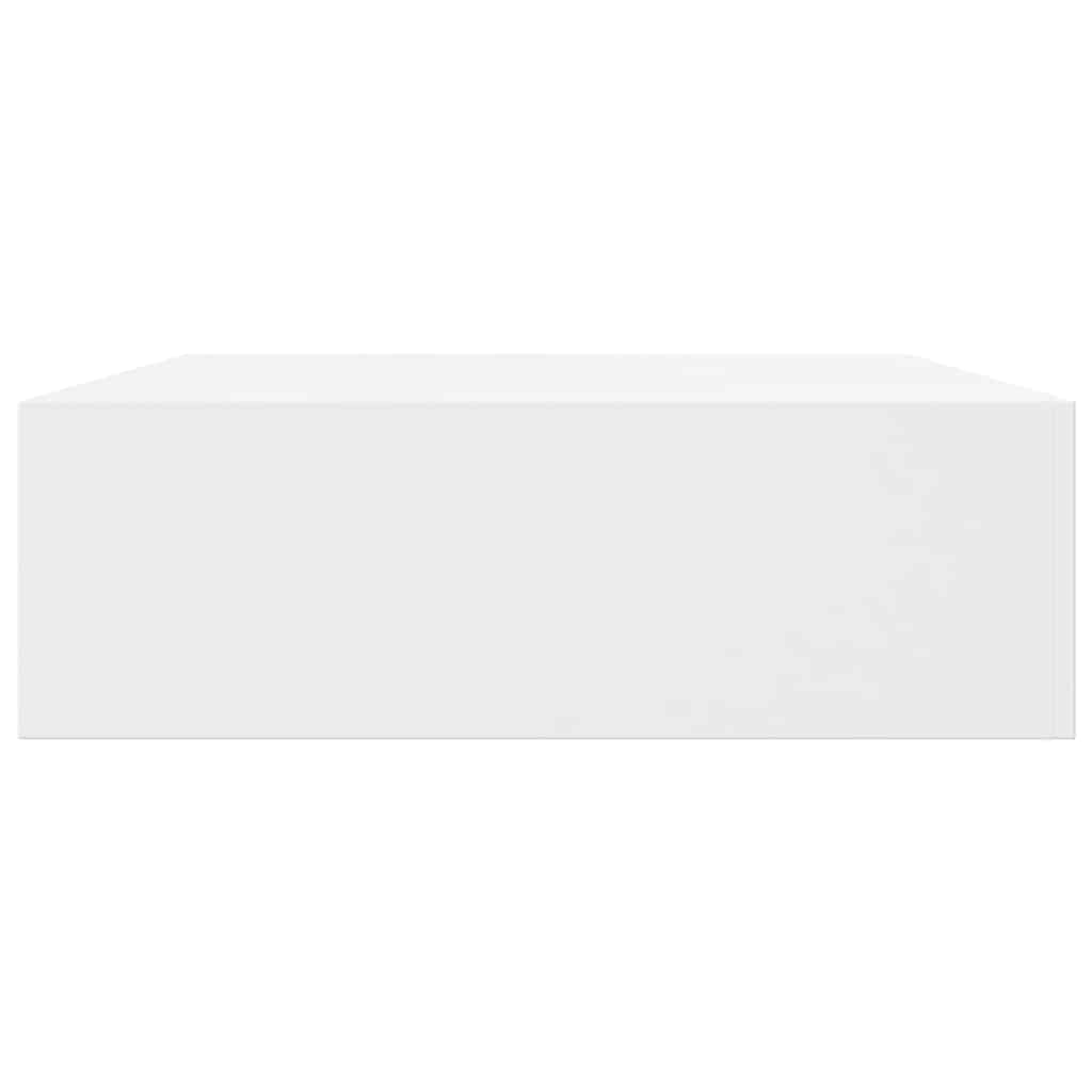 Mensole con Cassetti 2 pz Bianco 48 cm