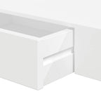 Mensole con Cassetti 2 pz Bianco 48 cm