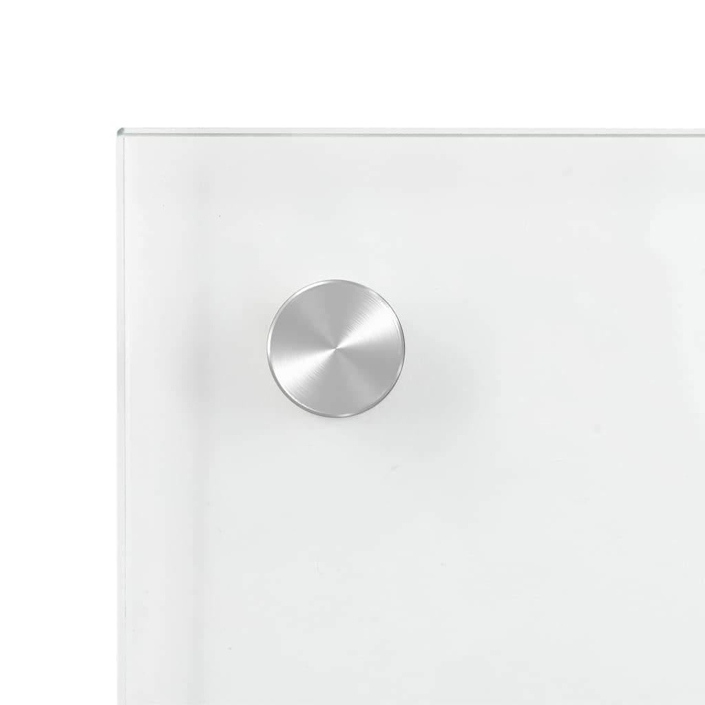 Paraschizzi per Cucina Trasparente 90x40 cm in Vetro Temperato