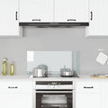 Paraschizzi per Cucina Trasparente 90x40 cm in Vetro Temperato