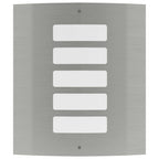 Appliquè moderni in acciaio inox per esterni ed interni, 2