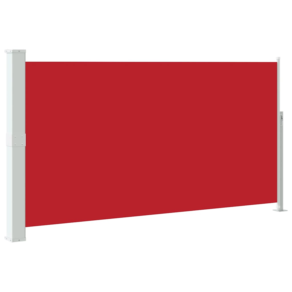 Tendalino Laterale per Patio Terrazzo 160 x 300 cm Rosso