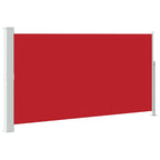 Tendalino Laterale per Patio Terrazzo 160 x 300 cm Rosso
