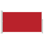 Tendalino Laterale per Patio Terrazzo 160 x 300 cm Rosso