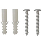 Lampada LED a Parete Acciaio Inox con Testa a Cono
