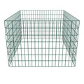 Compostiera da Giardino Quadrata a Rete 100 x 100 x 70 cm