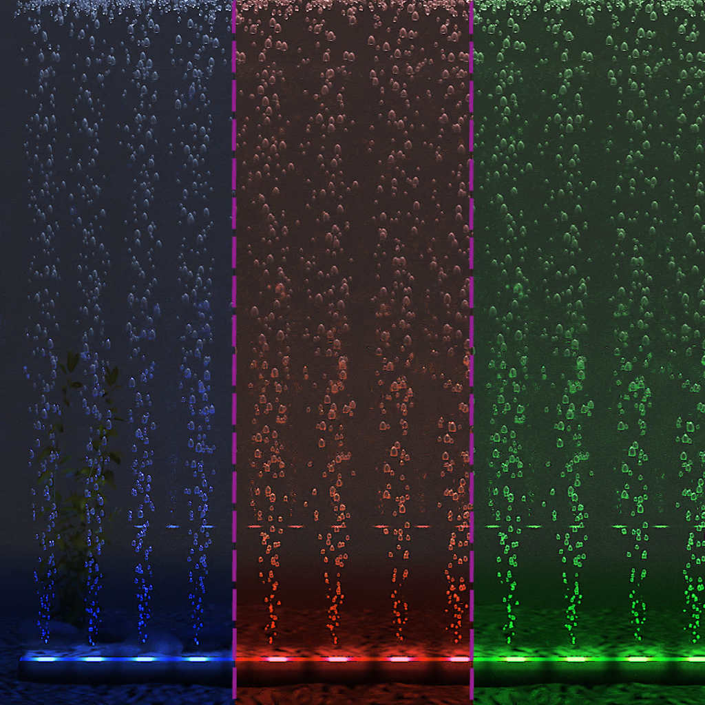 Luce a LED per Acquario con Bolle RGB 107 cm
