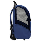 Trolley Trasportino per Animali Pieghevole Multifunzione Blu