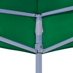 Tenda Pieghevole Verde 3 x 3 m