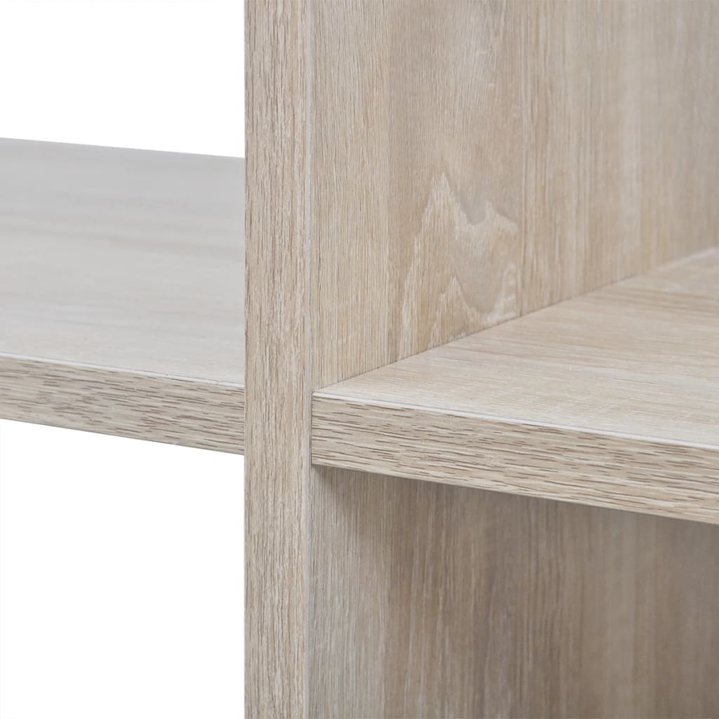 Libreria Scalare / Scaffale Espositore 107 cm Rovere