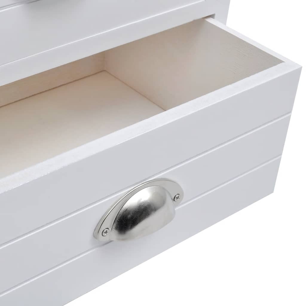 Comodino In Stile Francese Bianco