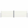 Tenda da Sole Laterale Retrattile 160x600 cm Crema