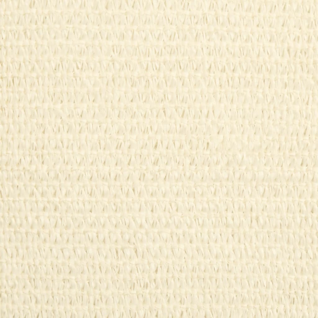 Parasole a vela HDPE Rettangolare 4x6 Crema