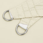 Parasole a Vela Oxford Quadrato 3,6x3,6 m Crema