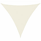 Parasole a Vela Oxford Triangolare 5x5x5 m Crema