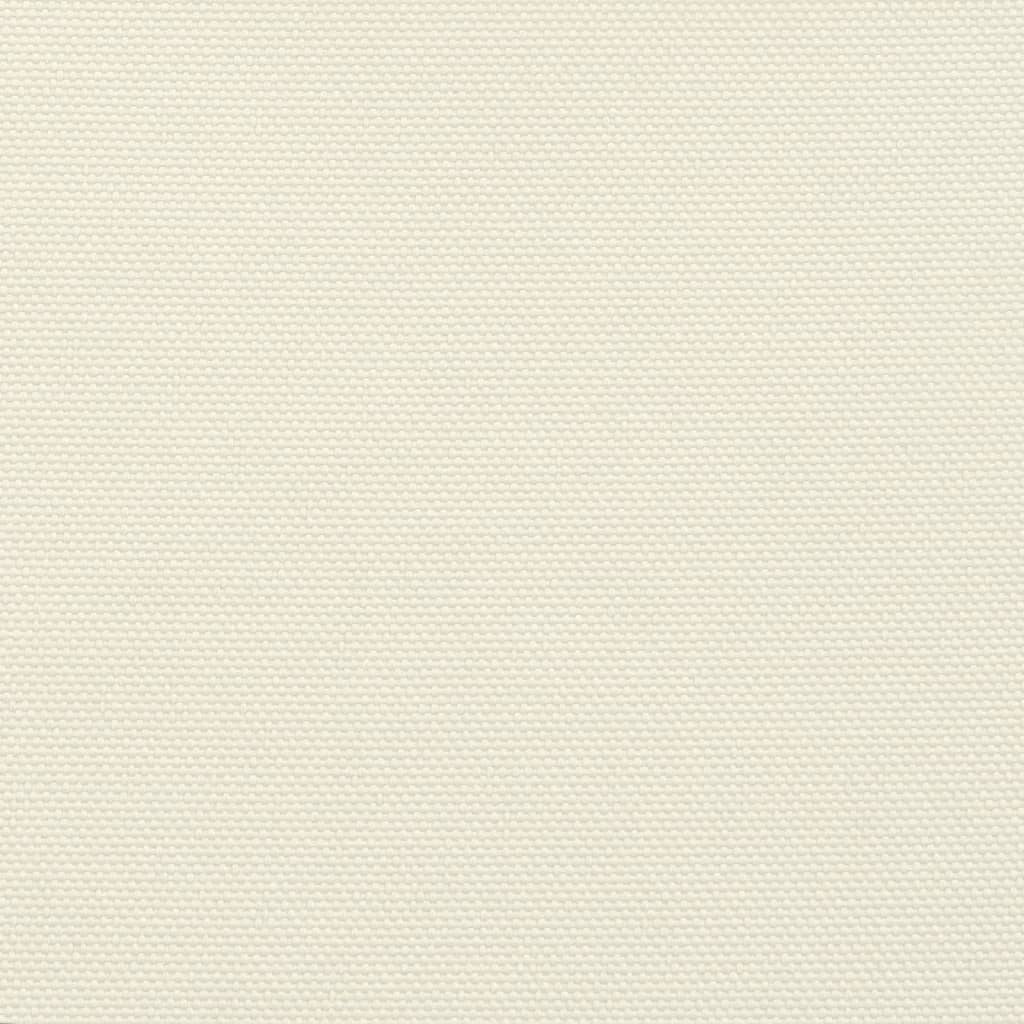 Parasole a Vela Oxford Triangolare 5x5x5 m Crema
