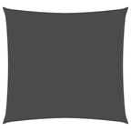 Parasole a Vela Oxford Quadrato 3,6x3,6 m Antracite